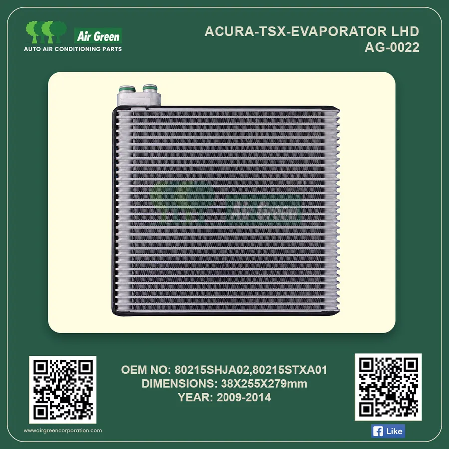 Evaporator LHD — TSX